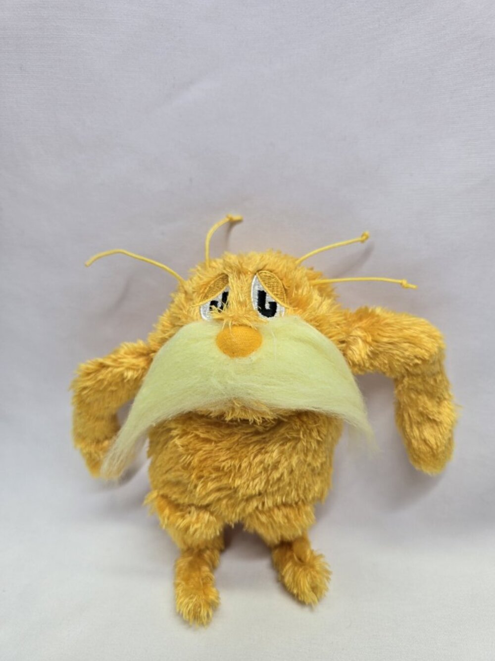 Dr. Seuss The Lorax mini plush made by the Manhattan Toy Co 6 Inches